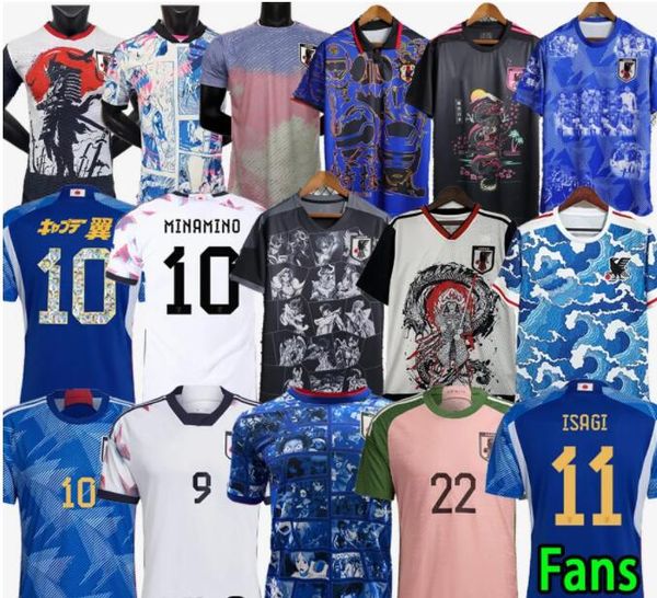 japan 2022 soccer jerseys cartoon isagi atom tsubasa minamino asano doan kubo 2023 japanese special uniform 22 23 football shirt fan player, Black;yellow
japan 2022 soccer jerseys cartoon isagi atom tsubasa minamino asano doan kubo 2023 japanese special uniform 22 23 football shirt fan player, Black;yellow