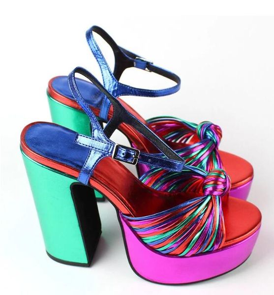 multicolor woven sandals fashion high platform gladiators shoes summer gladiators big size 35-42, Black
multicolor woven sandals fashion high platform gladiators shoes summer gladiators big size 35-42, Black