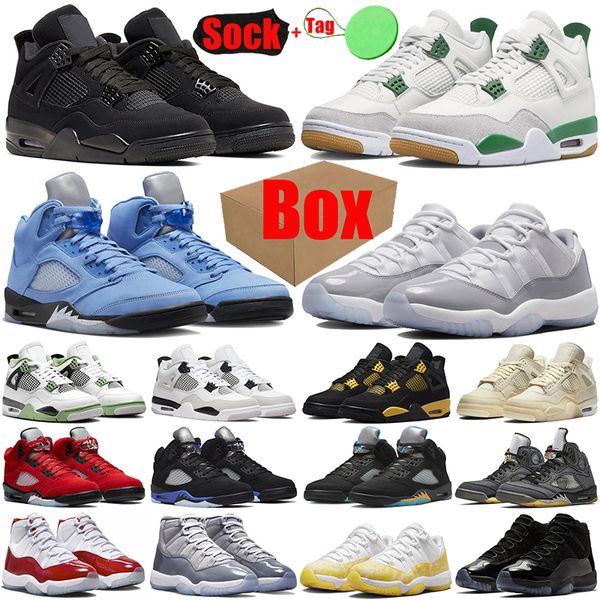 with box 4s 5s 11s basketball shoes for mens womens 11 4 5 shoes pine green military black cats canvas unc seafoam cherry cement cool grey t
with box 4s 5s 11s basketball shoes for mens womens 11 4 5 shoes pine green military black cats canvas unc seafoam cherry cement cool grey t