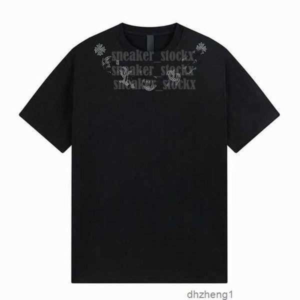 2023 mens summer designers classic brand t-shirts ch black grey short sweater casual embossed letter horseshoe sanskrit cross pattern tees5u, White;black
2023 mens summer designers classic brand t-shirts ch black grey short sweater casual embossed letter horseshoe sanskrit cross pattern tees5u, White;black