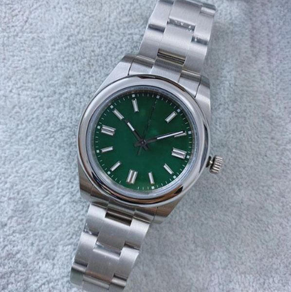 stainless steel 41mm men's watch sapphire automatic mechanical silver white green dial wristwatches mix colors montres de luxe, Slivery;brown
stainless steel 41mm men's watch sapphire automatic mechanical silver white green dial wristwatches mix colors montres de luxe, Slivery;brown