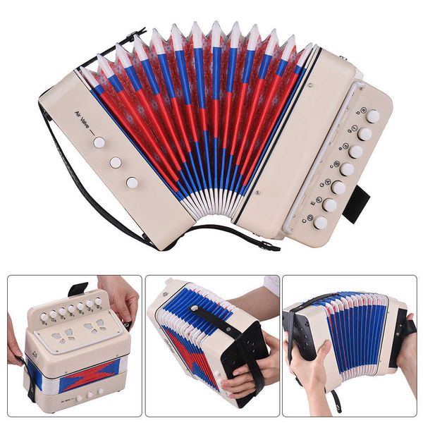 Keyboards Piano Mini 10-Button Kids Accordion Toy Supports Bass Chords 14 Notes with Cleaning Cloth Educational Music Instrument for Children
Keyboards Piano Mini 10-Button Kids Accordion Toy Supports Bass Chords 14 Notes with Cleaning Cloth Educational Music Instrument for Children