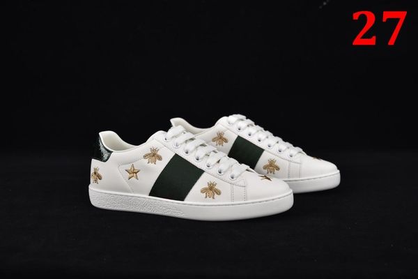 casual shoe men women cow leather sneaker ace bee tiger letter g pattern embroidery red green designer dress shoes ggsneaker xnk, Black
casual shoe men women cow leather sneaker ace bee tiger letter g pattern embroidery red green designer dress shoes ggsneaker xnk, Black