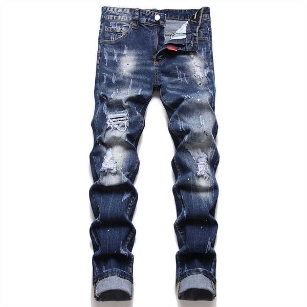 dsquare mens pant women mens pant luxury designer loose jeans vintage jeans embroidery pants purple jeans womens jeans italy style men', Blue
dsquare mens pant women mens pant luxury designer loose jeans vintage jeans embroidery pants purple jeans womens jeans italy style men', Blue