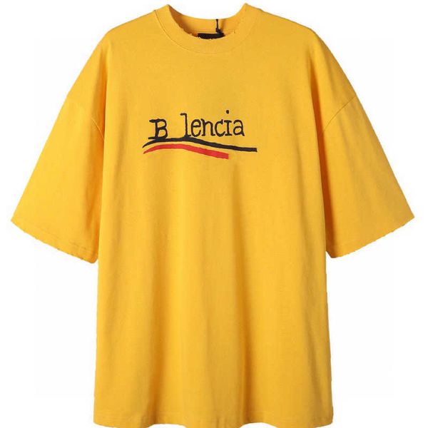 designer t shirt shirt distinguishing market original quality version front back printed relaxed sleeve tee, White;black
designer t shirt shirt distinguishing market original quality version front back printed relaxed sleeve tee, White;black