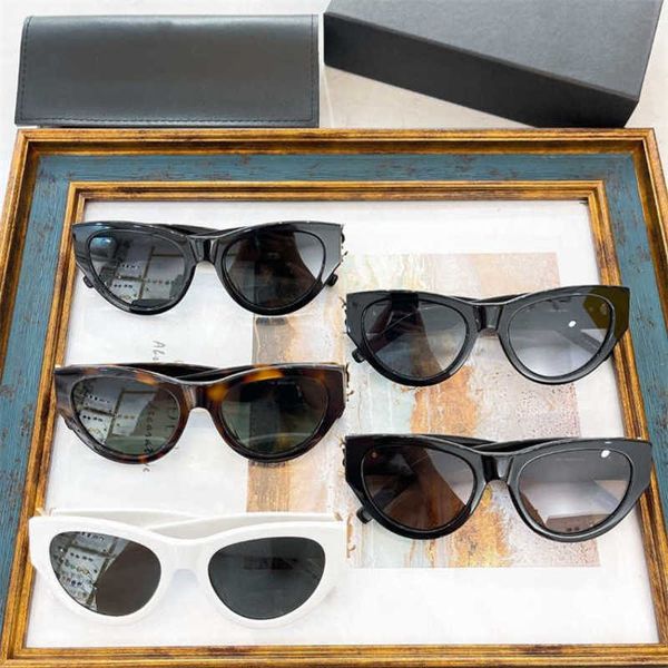 cat eye sunglasses designer for men and women net red same sunglasses ins eye personalized fashion sunglasses female slm94, White;black
cat eye sunglasses designer for men and women net red same sunglasses ins eye personalized fashion sunglasses female slm94, White;black