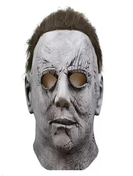 Image of Scary Masks Masquerade Michael Halloween Cosplay Party Masque Maskesi Realista Latex Mascaras Mask FY55517073304