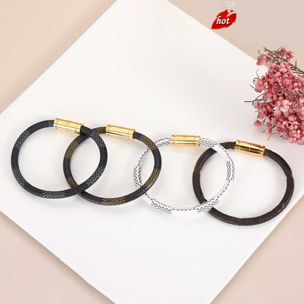 brand designer charm bracelet classic plaid leather rope gold silver buckle beads hand rope men women couple bracelets luxury gift 19 w8ur, Golden;silver
brand designer charm bracelet classic plaid leather rope gold silver buckle beads hand rope men women couple bracelets luxury gift 19 w8ur, Golden;silver