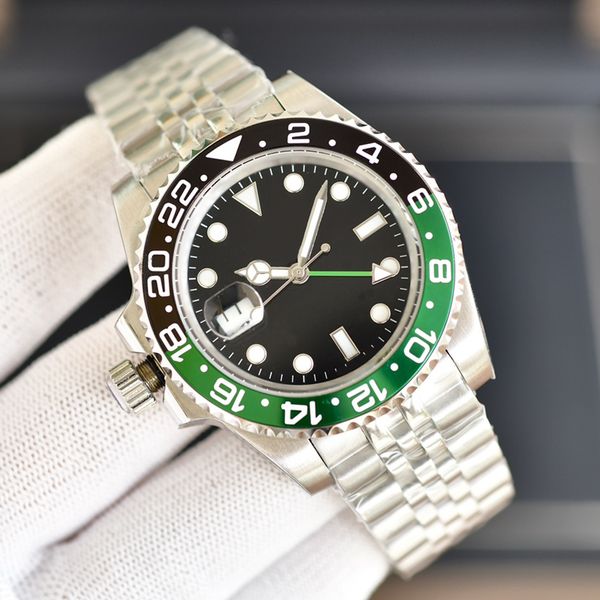 2023 new version left hand watch automatic mens watches gmt green&black ceramic bezel 40mm 904l 126720 movement sapphire waterproof luminous, Slivery;brown
2023 new version left hand watch automatic mens watches gmt green&black ceramic bezel 40mm 904l 126720 movement sapphire waterproof luminous, Slivery;brown