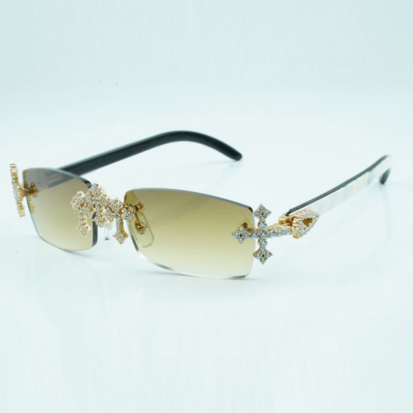 cross diamond eyewear frames 3524012 buffs sunglasses with white hybrid buffalo horn legs and 56mm cut lenses, 3.0mm thick, White;black
cross diamond eyewear frames 3524012 buffs sunglasses with white hybrid buffalo horn legs and 56mm cut lenses, 3.0mm thick, White;black