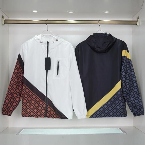 spring and autumn fashion mens jackets r f alphabet print luxury womens hooded waterproof sunscreen storm coat travel trench coat, Black;brown
spring and autumn fashion mens jackets r f alphabet print luxury womens hooded waterproof sunscreen storm coat travel trench coat, Black;brown