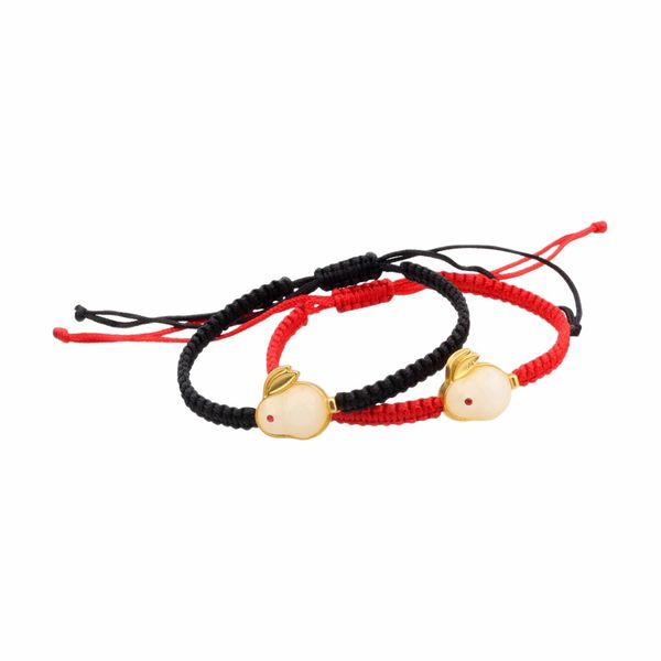 10pcs fashion likable rabbit charms hand woven adjustable bracelet for lovers jewelry gifts, Golden;silver
10pcs fashion likable rabbit charms hand woven adjustable bracelet for lovers jewelry gifts, Golden;silver