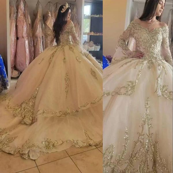 2023 champagne quinceanera dresses sequined sparkly ball gown off shoulder lace sequins appliques plus size sweet 16 zipper back formal part, Blue;red
2023 champagne quinceanera dresses sequined sparkly ball gown off shoulder lace sequins appliques plus size sweet 16 zipper back formal part, Blue;red