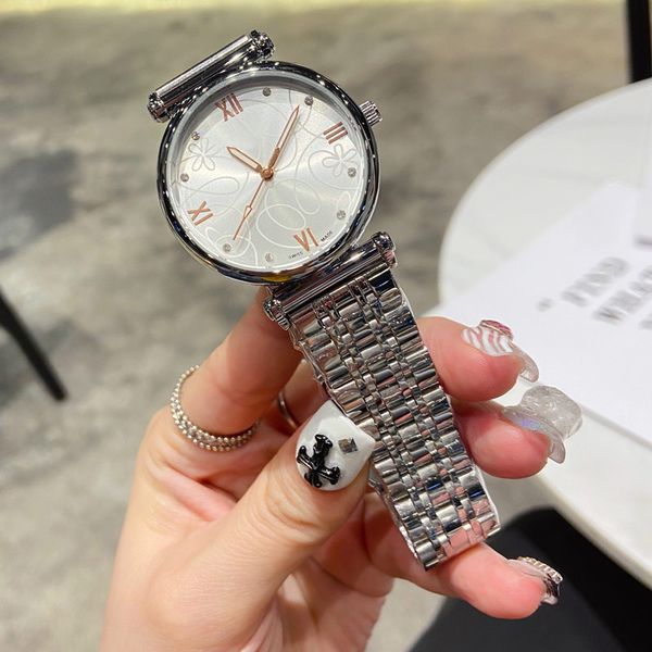 fashion women watches 32mm luxury diamond lady watch stainless steel band waterproof wristwatches new year christmas valentine's mother, Slivery;brown
fashion women watches 32mm luxury diamond lady watch stainless steel band waterproof wristwatches new year christmas valentine's mother, Slivery;brown