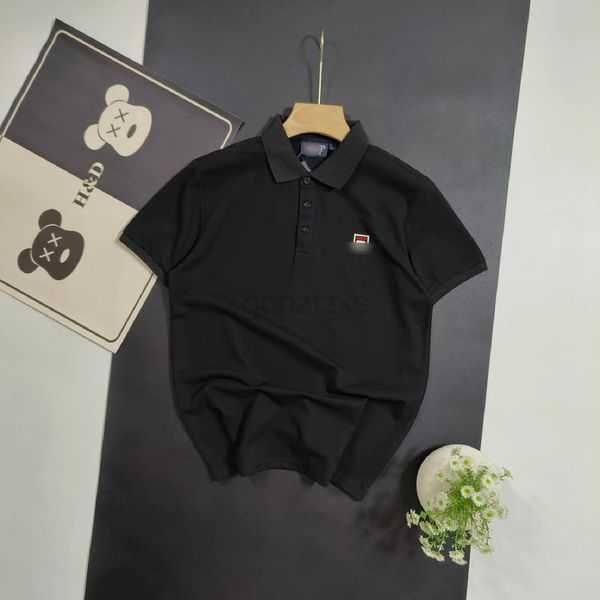 men's polos summer polo shirt polo neck short sleeve t-shirt large men's clothing fashion label high-end business casual half coll, White;black
men's polos summer polo shirt polo neck short sleeve t-shirt large men's clothing fashion label high-end business casual half coll, White;black