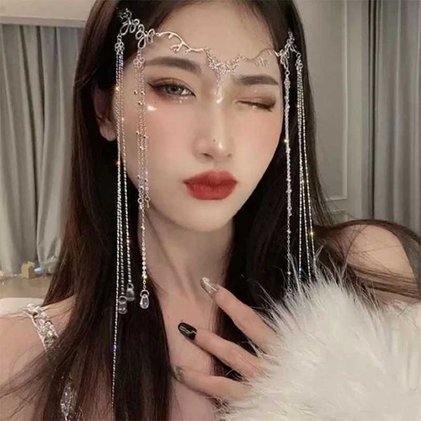 wedding hair jewelry elegant shinning rhinestones long tassel hairwear waterdrop crystal retro hair band for women chinese style accessories, Slivery;golden
wedding hair jewelry elegant shinning rhinestones long tassel hairwear waterdrop crystal retro hair band for women chinese style accessories, Slivery;golden