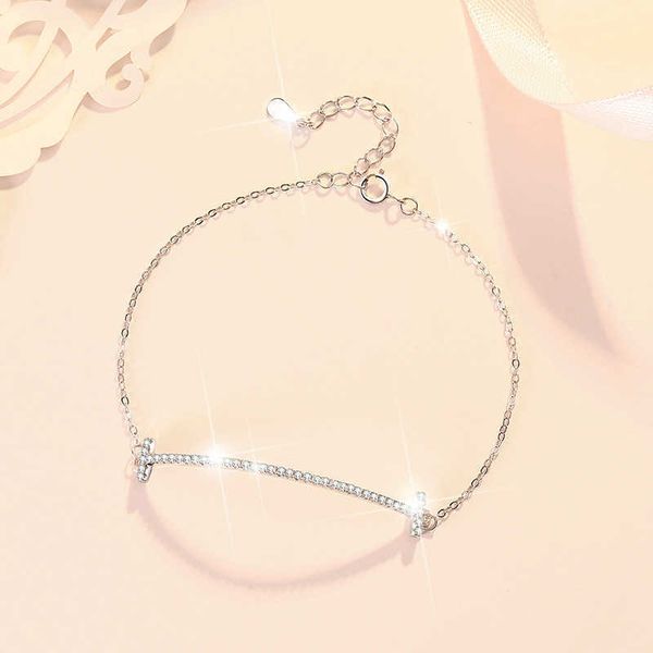 925 sterling silver bracelet women's moissanite diamond tiffay smile row smiling face, Golden;silver
925 sterling silver bracelet women's moissanite diamond tiffay smile row smiling face, Golden;silver