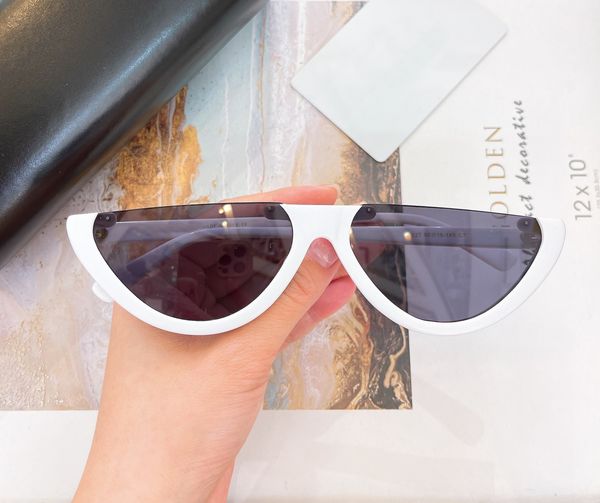 white grey flat cat eye sunglasses for women fashion glasses gafas de sol designer sunglasses shades occhiali da sole uv400 eyewear with box, White;black
white grey flat cat eye sunglasses for women fashion glasses gafas de sol designer sunglasses shades occhiali da sole uv400 eyewear with box, White;black