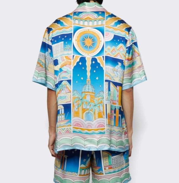 casablanca designer shirt 2023ss mayan myth men and women's white twill silk short shirt casablanc, White;black
casablanca designer shirt 2023ss mayan myth men and women's white twill silk short shirt casablanc, White;black