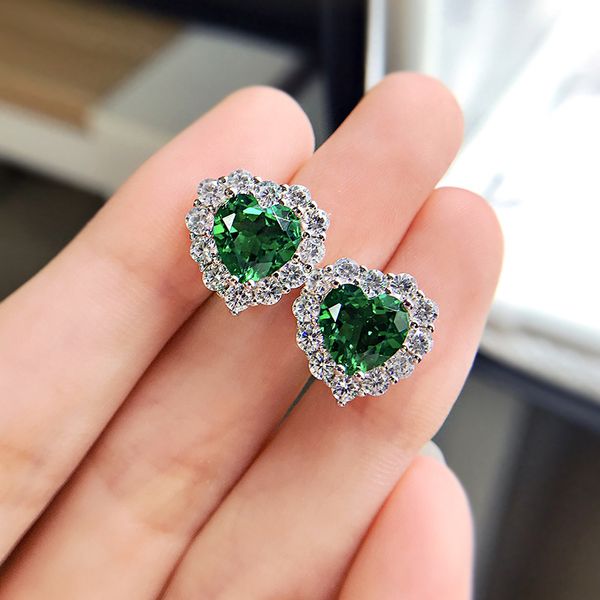 lovers heart emerald diamond stud earring 925 sterling silver dangle engagement wedding earrings for women bridal party jewelry gift
lovers heart emerald diamond stud earring 925 sterling silver dangle engagement wedding earrings for women bridal party jewelry gift