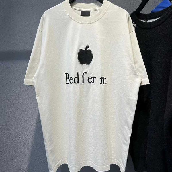 designer t shirt shirt distinguish correct version of the market apple embroidery sleeve t-shirt os loose top, White;black
designer t shirt shirt distinguish correct version of the market apple embroidery sleeve t-shirt os loose top, White;black