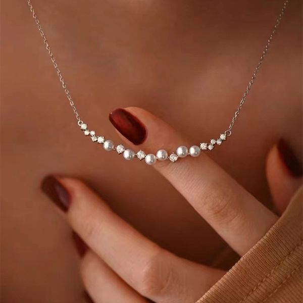 charm 925 sterling silver chocker necklace pearl lab diamond wedding pendants necklace for women bridal promise party jewelry
charm 925 sterling silver chocker necklace pearl lab diamond wedding pendants necklace for women bridal promise party jewelry
