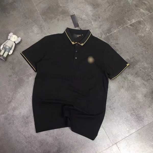 men's polos summer polo shirt polo neck short sleeve t-shirt large men's clothing fashion label high-end business casual half coll, White;black
men's polos summer polo shirt polo neck short sleeve t-shirt large men's clothing fashion label high-end business casual half coll, White;black