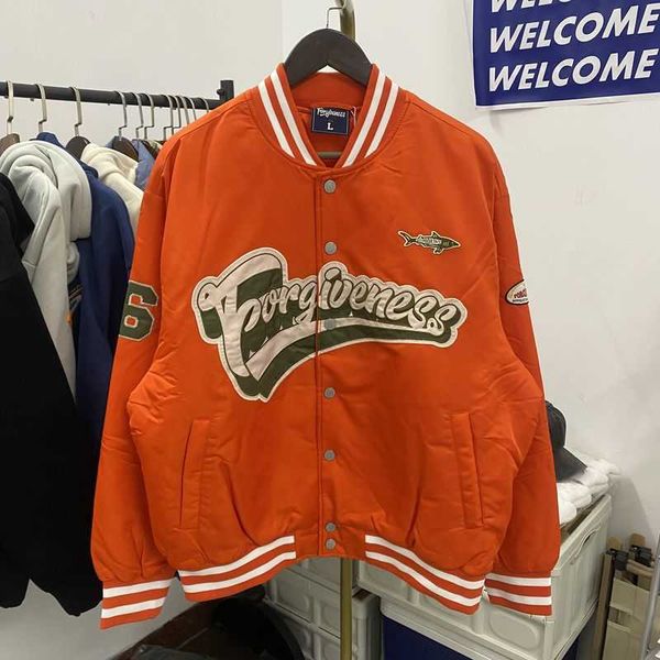 fgss small us fashion brand baseball neck letter embroidery versatile jacket thick coat cotton men's and women's, Black;brown
fgss small us fashion brand baseball neck letter embroidery versatile jacket thick coat cotton men's and women's, Black;brown