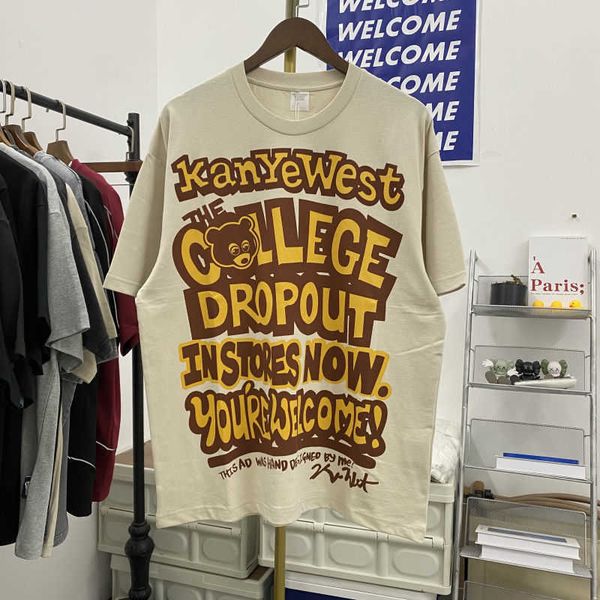 kanye's same kanyewest bear letter lyrics print american hip hop loose couple short sleeve t-shirt men, Black;brown
kanye's same kanyewest bear letter lyrics print american hip hop loose couple short sleeve t-shirt men, Black;brown