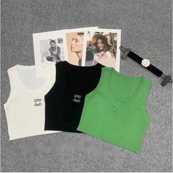 women crop tanks camis designer anagram-embroidered cotton-blend loewee shorts skirts yoga suit two piece dress bra vest ladies solid vinta, White
women crop tanks camis designer anagram-embroidered cotton-blend loewee shorts skirts yoga suit two piece dress bra vest ladies solid vinta, White