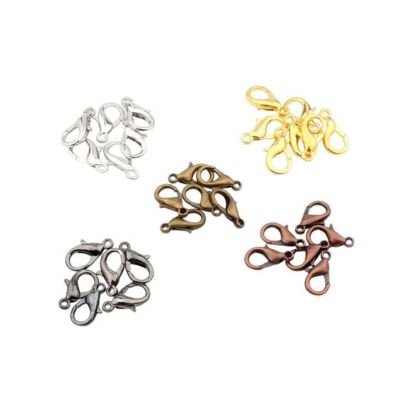 400pcs lobster clasps, metal alloy small lobster claw clasps, weico lobster clip for handmade necklace, bracelet jewelry making accessories
400pcs lobster clasps, metal alloy small lobster claw clasps, weico lobster clip for handmade necklace, bracelet jewelry making accessories