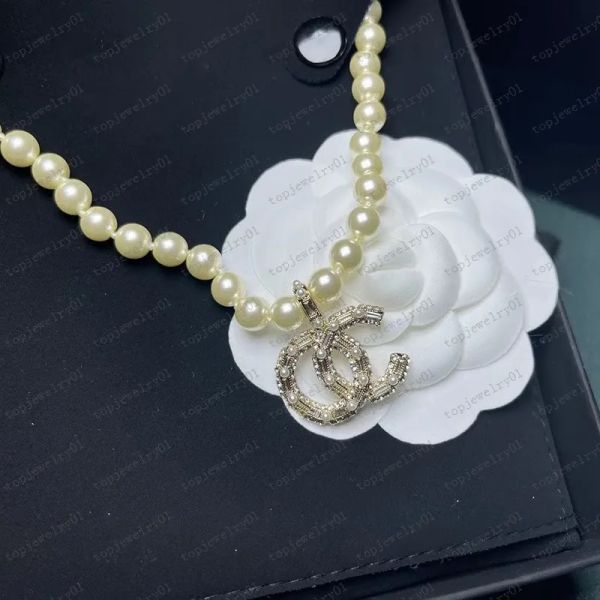 Fashion Women Luxury Designer Necklace Choker Pendant Chain Crystal 18K Gold Plated Brass Copper C-Letter Necklaces Statement Jewelry Accessories
Fashion Women Luxury Designer Necklace Choker Pendant Chain Crystal 18K Gold Plated Brass Copper C-Letter Necklaces Statement Jewelry Accessories