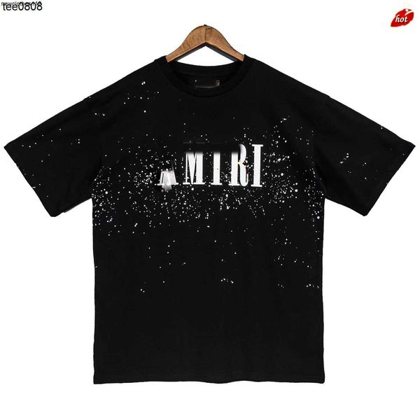 summer star letter amirs tee printed short sleeve pure cotton t shirt men's women's versatile loose, White;black
summer star letter amirs tee printed short sleeve pure cotton t shirt men's women's versatile loose, White;black
