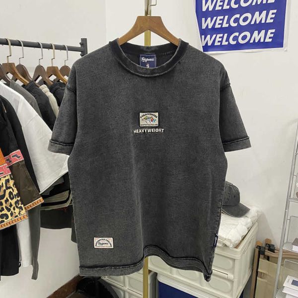 fgss small american fashion brand badge embroidery casual loose washed old short sleeve t-shirt unisex, Black;brown
fgss small american fashion brand badge embroidery casual loose washed old short sleeve t-shirt unisex, Black;brown