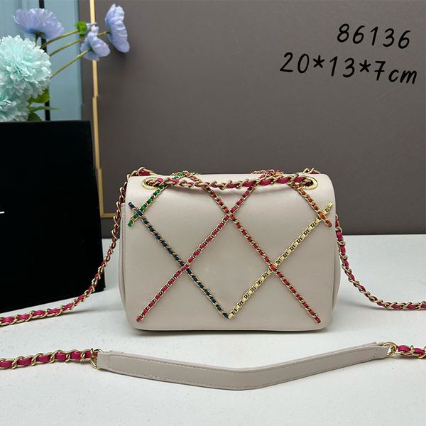 2023 chain channel bags women's luxury crossbody bag lambskin cross design handbag fashion cc small wallet black leather clutch flap fl
2023 chain channel bags women's luxury crossbody bag lambskin cross design handbag fashion cc small wallet black leather clutch flap fl