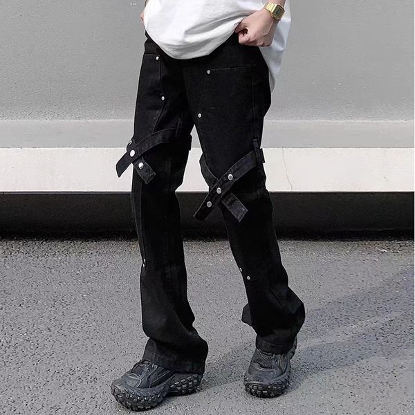 men's plus size pants straight black casual jeans black baggy denim trousers flare cargos, Black;brown
men's plus size pants straight black casual jeans black baggy denim trousers flare cargos, Black;brown