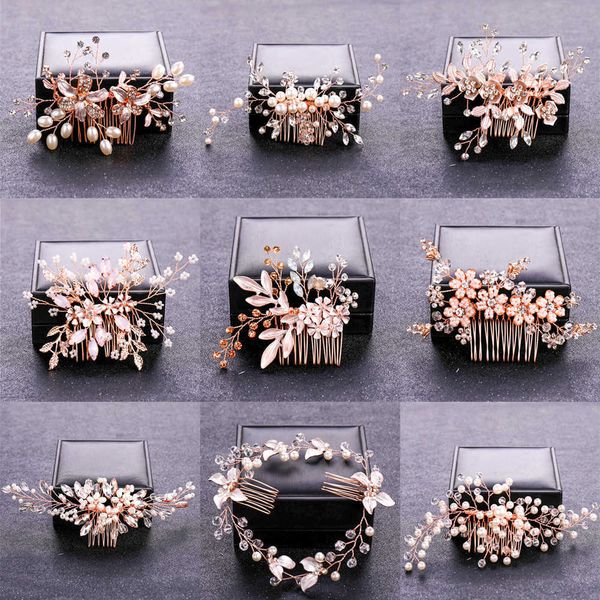 wedding hair jewelry rose gold color crystal pearl flower hair comb hairpin headband for women bride wedding bridal hair accessories jewelry, Slivery;golden
wedding hair jewelry rose gold color crystal pearl flower hair comb hairpin headband for women bride wedding bridal hair accessories jewelry, Slivery;golden