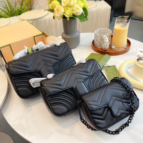 2023 designer cross body shoulder bag messenger wallet 4 colors macaron fashion marmont chain handbag totes phone coin purse detachable chai, Black;red
2023 designer cross body shoulder bag messenger wallet 4 colors macaron fashion marmont chain handbag totes phone coin purse detachable chai, Black;red