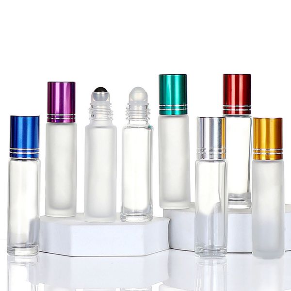 200pcs 10ml clear glass bottle roll on empty fragrance perfume essential oil bottles with metal glass ball roller
200pcs 10ml clear glass bottle roll on empty fragrance perfume essential oil bottles with metal glass ball roller