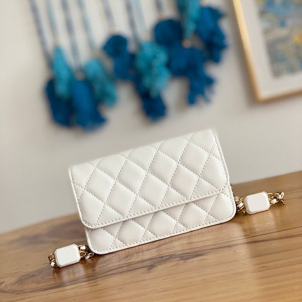 10A Mirror quality Designer Flap Bag Mini WOC 15CM Luxuries Lambskin Chain Bag Diamond Lattice Cross Body Bags With Box C276
10A Mirror quality Designer Flap Bag Mini WOC 15CM Luxuries Lambskin Chain Bag Diamond Lattice Cross Body Bags With Box C276