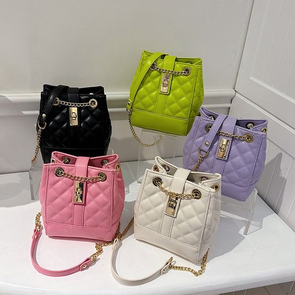 big girls bucket handbags old kids diamond lattice quilted one shoulder bag lady style teenagers metals chain large capacity messenger bag z, Black
big girls bucket handbags old kids diamond lattice quilted one shoulder bag lady style teenagers metals chain large capacity messenger bag z, Black