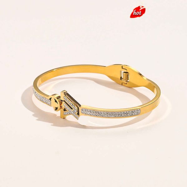 designer branded bracelets women bangle luxury designer letter bracelet crystal 18k gold plated stainless steel wedding lovers gift jewelry, Black
designer branded bracelets women bangle luxury designer letter bracelet crystal 18k gold plated stainless steel wedding lovers gift jewelry, Black