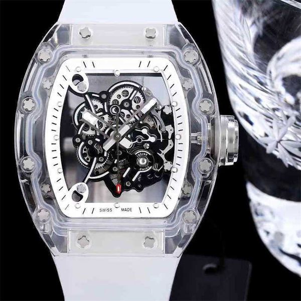 designer richa milles watches transparent glass mens automatic mechanical hollowed out luminous personality
designer richa milles watches transparent glass mens automatic mechanical hollowed out luminous personality