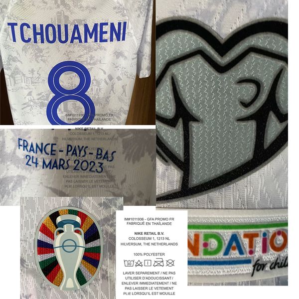 collectable souvenirs match worn player issue france maillot vs netherlands griezmann mbappe coman tchouameni pavard soccer patch badge prin
collectable souvenirs match worn player issue france maillot vs netherlands griezmann mbappe coman tchouameni pavard soccer patch badge prin