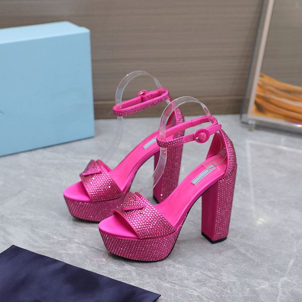 sandals designer women luxury rhinestone sandales summer shoes high heeled embellished triangle bukle party shoes, Black
sandals designer women luxury rhinestone sandales summer shoes high heeled embellished triangle bukle party shoes, Black