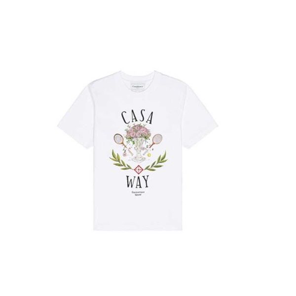 casablanca designer shirt 23ss loose and versatile tees short sleeved trendy t-shirt casablanc, White;black
casablanca designer shirt 23ss loose and versatile tees short sleeved trendy t-shirt casablanc, White;black