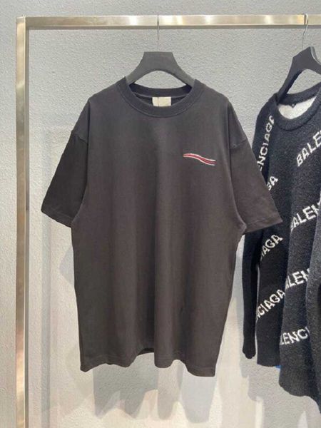 cotton balencigas autumn and winter version new embroidered high short-sleeved classic t-shirt exclusive custom os drop shoulder loose t-shi, Black;brown
cotton balencigas autumn and winter version new embroidered high short-sleeved classic t-shirt exclusive custom os drop shoulder loose t-shi, Black;brown