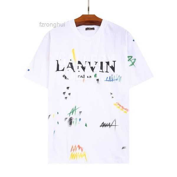 2023 men's t shirts men's t-shirts summer lanvin fashion letter speckled print and women's casual short sleeve t-shirt 2 7bud, White;black
2023 men's t shirts men's t-shirts summer lanvin fashion letter speckled print and women's casual short sleeve t-shirt 2 7bud, White;black