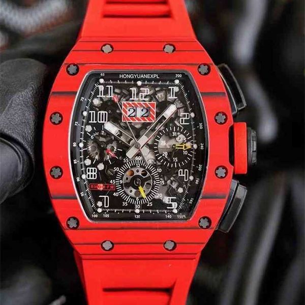 luxury wristwatch richrd milles mechanical watch carbon fiber black technology hollow out r wine barrel large dial rm11 personalized alterna, Slivery;black
luxury wristwatch richrd milles mechanical watch carbon fiber black technology hollow out r wine barrel large dial rm11 personalized alterna, Slivery;black