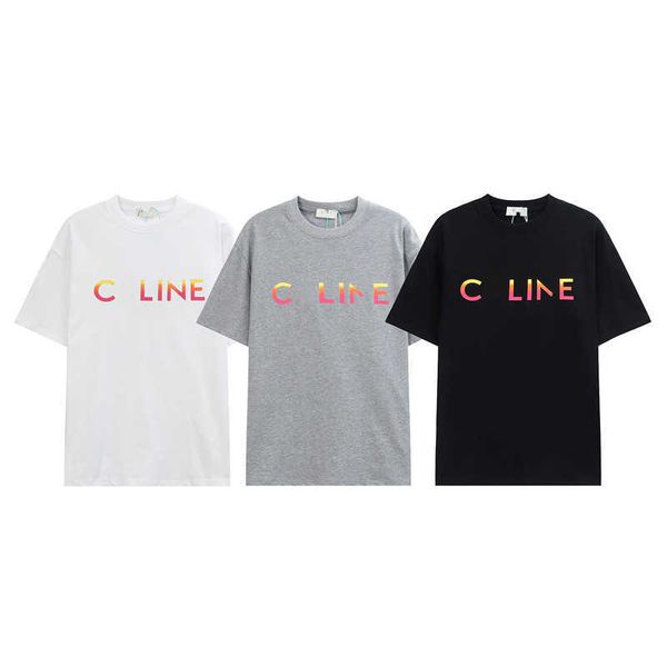 luxury designer's new men's women's short sleeved sportswear set correct version 2023 summer new color gradient letter print, White
luxury designer's new men's women's short sleeved sportswear set correct version 2023 summer new color gradient letter print, White